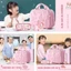 Máy tính xách tay túi đựng bút BAMBOOB, Máy mài dán Bộ văn phòng phẩm học tập màu hồng, Vali sức chứa lớn sáng tạo Đồ dùng học tập sáng tạo Học sinh