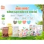 Bánh Gạo Ăn Dặm Hữu Cơ Cho Bé từ 6 tháng tuổi NoBi NoBi vị truyền thống/ việt quất/ khoai/ cải xoăn/ quả mọng/ chuối