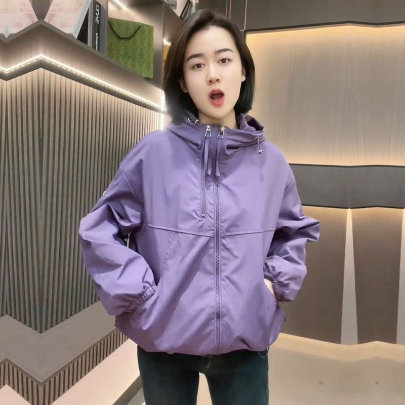 Áo Khoác Nữ Có Nón Dáng Ngắn Thời Trang Phong Cách