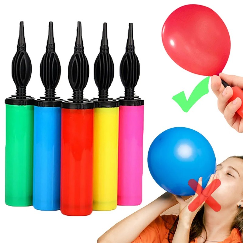 [Fatured] Dụng Cụ Bơm Bong Bóng Bằng Nhựa Bền / Dụng Cụ Bơm Hơi Cầm Tay Cho Bong Bóng / Bánh macaron Giáng Sinh / Tiệc Cưới