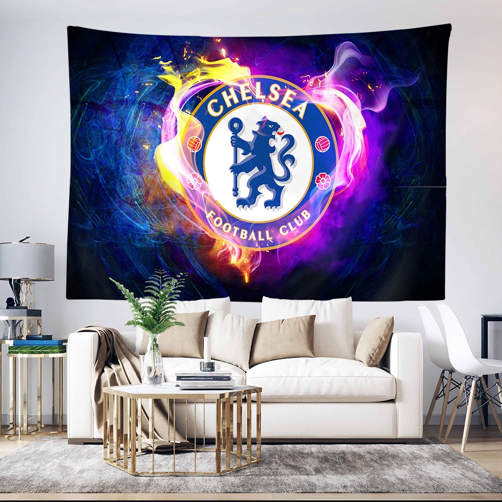 Chelsea Thảm Treo Tường Kèm Kẹp Trang Trí Phòng Ngủ
