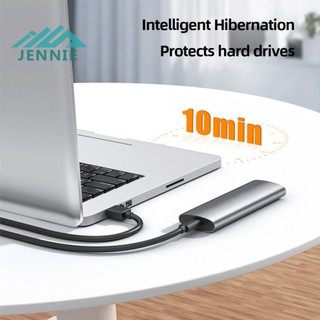 Hộp m2 nvme ssd case 10gbps hdd box m.2 ngff ssd Sang usb 3.1 ngff type-Ca Cho m.2 ssd 2230 2260 2280 [Jennie1Vn]