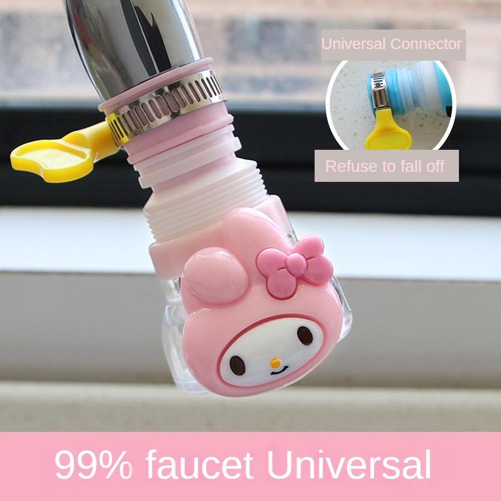 Ảnh Aubess [Mua 1 Tặng 10] Bộ mở rộng vòi chống bắn nước - Lưỡi xoay 360° & Bộ lọc khoáng chất, Thiết kế khóa nhanh để sử dụng nhiều kiểu 1