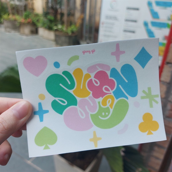 [Giang Giô] Suôn sẻ Sticker | Shopee Việt Nam