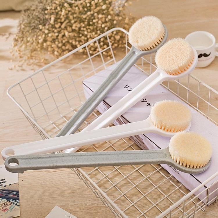 Bàn chải chà lưng cọ lưng Nhật tắm mềm mịn tẩy tế bảo chết của da tăng hiệu quả làm sạch dưỡng ẩm