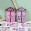 Mới - Dress Up Tủ quần áo Tạo kiểu Sách yên tĩnh, Nhãn dán đa dạng Kuromi My Melody HelloKitty Diy Đồ chơi thủ công Sách yên tĩnh cho trẻ em