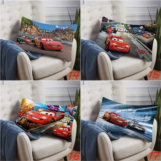 Vỏ Gối Hình Chữ Nhật Disney Pixar Ô Tô Một Mặt In Hình Đệm Polyester Trang Trí Sofa Nhà (Không Có Lõi)
