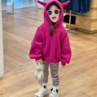 K18-[tomnaukids] Áo khoác Hoodie dấu quần bé gái siêu cưng  (FORM TO KHÔNG TĂNG SIZE) - Size 10-35Kg