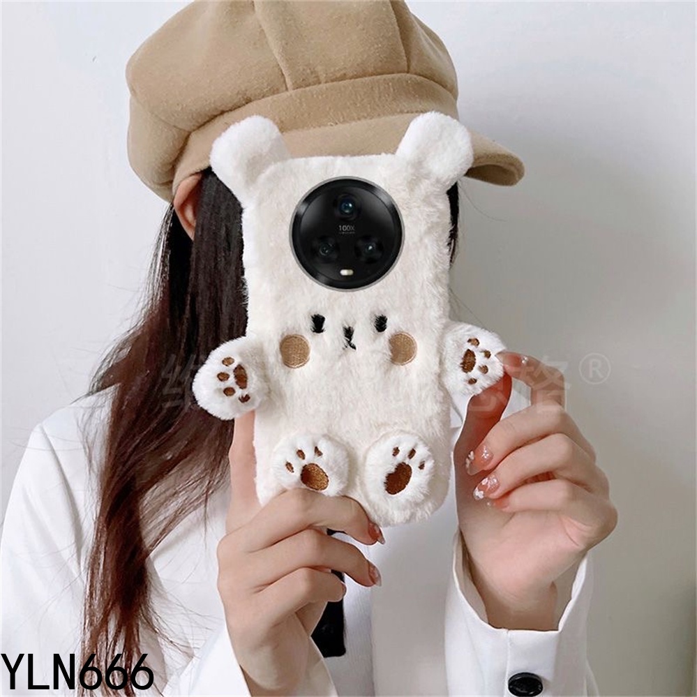 Dành Cho OPPO A18 A57 A58 A77 A78 A79 A80 A60 A92 A38 A72 A16K A17 A12 A15 A53 A33 A31 A5X A3PRO Thời Trang Phong Cách Mới Gấu Dễ Thương Sang Trọng Phong Cách Sang Trọng Sang Trọng Bảo Vệ Chống Sốc