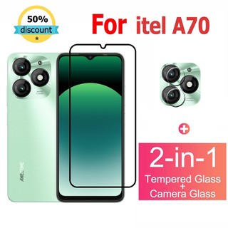 cường lực Itel A70 Kính Cường Lực Bảo Vệ camera Chotel Itel S23 Plus A60 A04 A05S A60S P40 Plus Glass Film Camera Protector