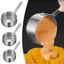 Chảo nước sốt Mini DWEL, Chảo trà chống dính, có tay cầm Nồi sữa