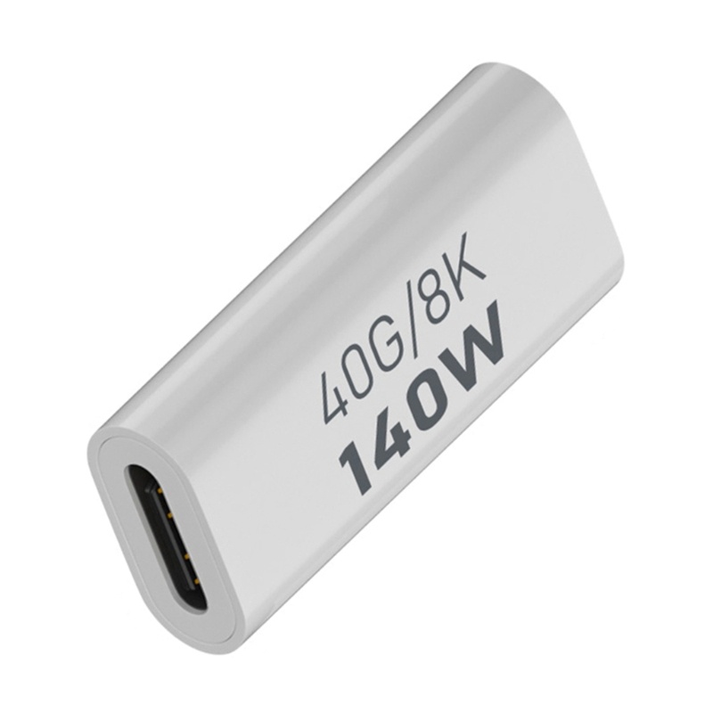 Bộ chuyển đổi char Type-C 140W 40G 8K Đầu nối UsbC cho máy tính xách tay Điện thoại thông minh và máy tính bảng Sạc tốc độ và truyền dữ liệu