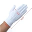 ORDOBOX Găng tay bông trang trọng, Găng tay bông trắng mềm mỏng, Găng tay đen trắng nghi thức Đồng phục bồi bàn cảnh sát Găng tay lái xe