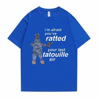 Ratatouille In Đồ Họa Áo Thun Im Afeaid Youve Ratted Cuối Cùng Của Bạn Tatouille Sir Áo Ngộ nghĩnh Chuột Tee Nam Nữ Áo Thun Dễ Thương
