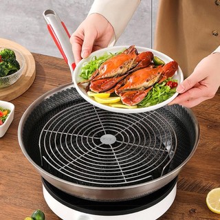 [COD] Giá hấp IDEANEST, Kệ hấp đa chức năng, Dụng cụ nấu ăn bền bỉ Bánh bao hấp trứng Nướng bằng thép không gỉ 304 Phụ kiện nhà bếp hấp nồi bằng thép không gỉ