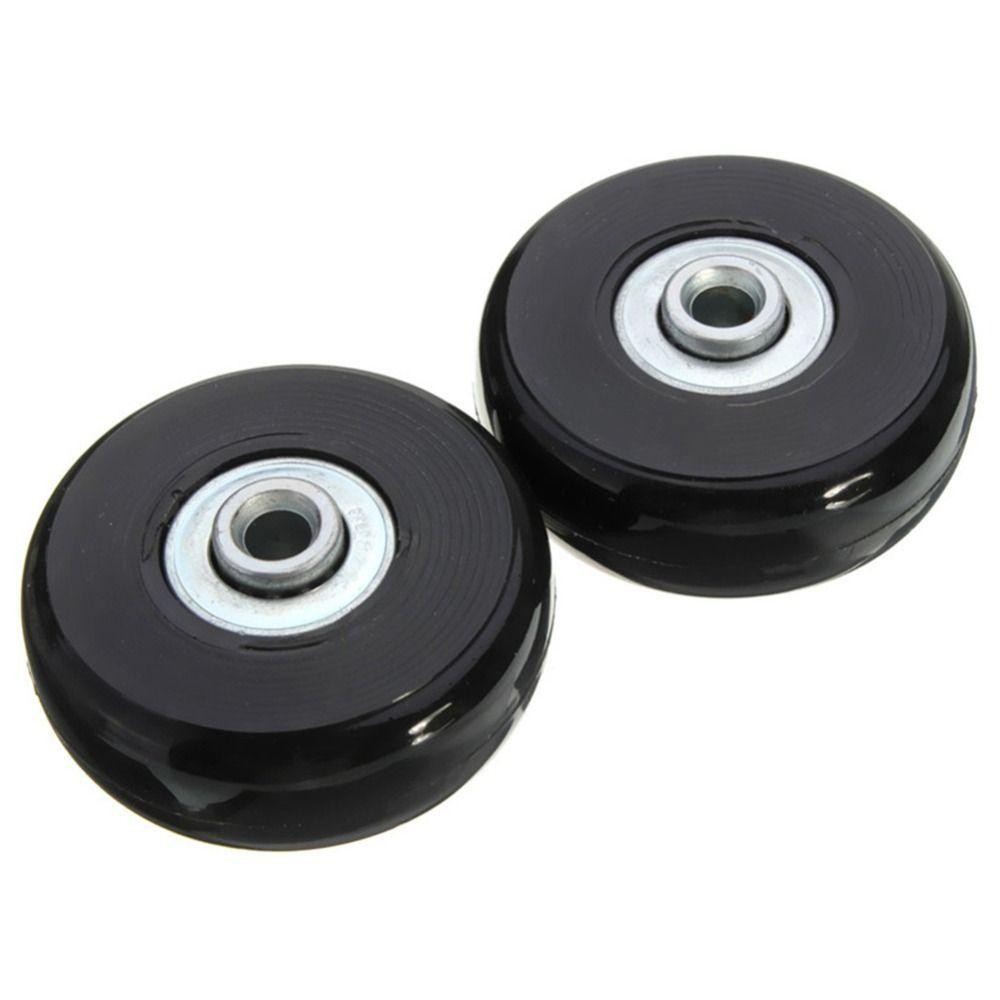 Hobbyin 2 Chiếc Thay Thế Bánh Xe, Với Vít Thay Thế Vali Bánh Xe, Di Động Chống Mài Mòn Im Lặng Du Lịch Hành Lý Bánh Xe Phụ Kiện Hành Lý