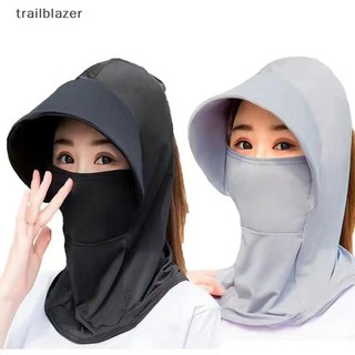 Trailblazer Mùa Hè Băng Lụa Mũ Dành Cho Nữ Mũ Chống Nắng Với Thoáng Khí Suncreen Ngoài Trời Mũ Đi Biển Rộng Vành Chống Tia UV Sunhat Mới