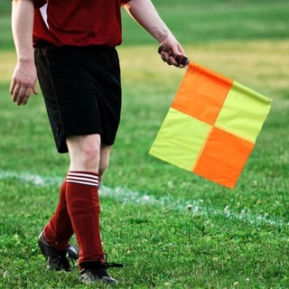 Cờ trọng tài HOMEHAVEN, Cờ Linesman nhiều màu chống nước, Chuyên nghiệp với miếng bọt biển Tay cầm cờ tín hiệu Bóng chuyền Đồ dùng bóng đá