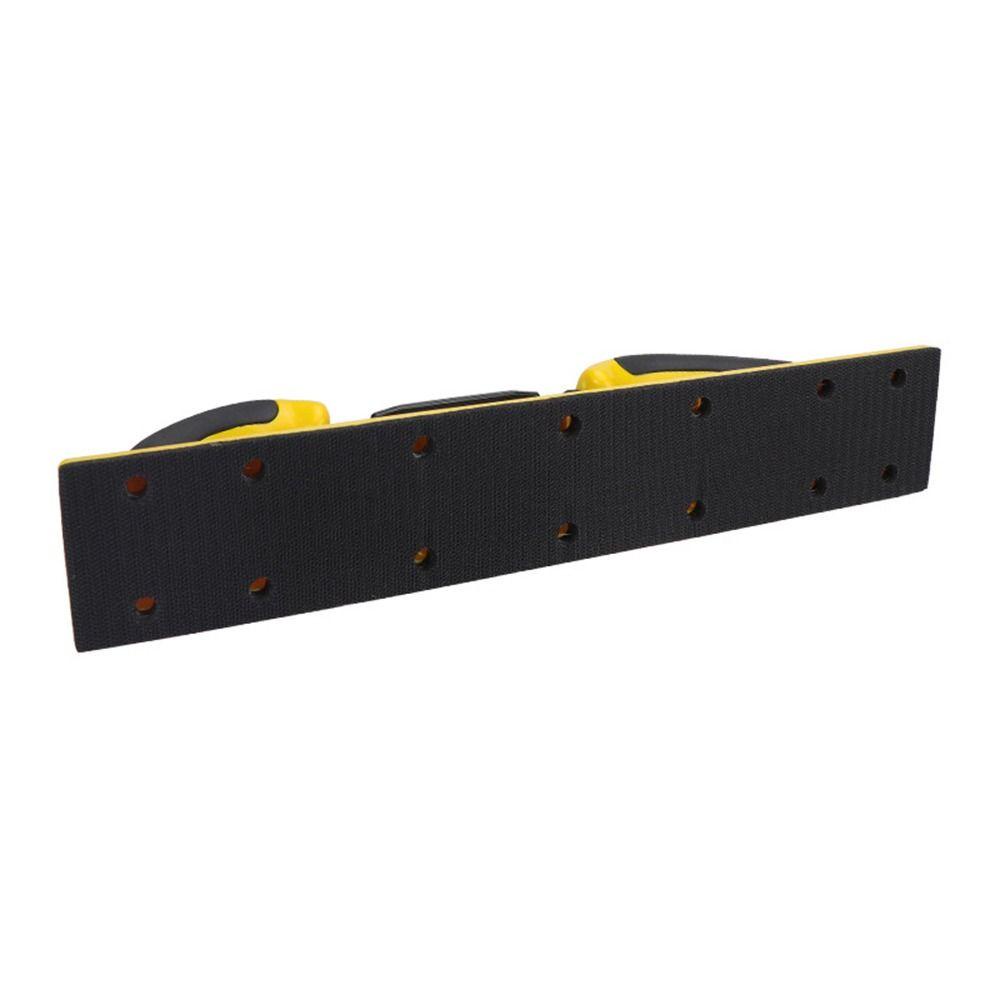 Khối tập tin chà nhám tay FANIELLAPOWELL, với cả hai móc Công cụ sửa chữa thân xe tự động Bán kính Flex Longboard có thể điều chỉnh, Khối chà nhám lưng vòng ô tô Đá mài khô Bàn đẩy tay Gỗ