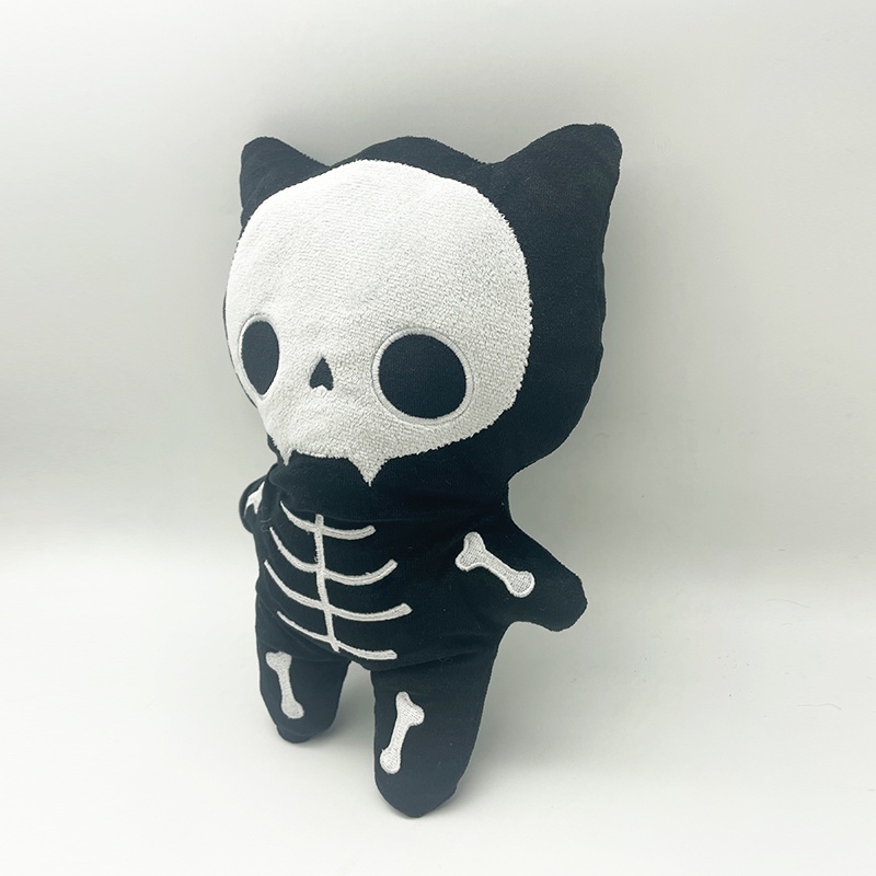 Rytanda Thú Nhồi Bông Hình Con Dơi Trong Bộ Xương halloween Dễ Thương