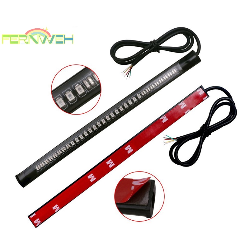 [fernweh] Đèn Phanh Xe / Biển Số Xe / Đèn Đuôi Xe Màu Đỏ Và Vàng [Mới]
