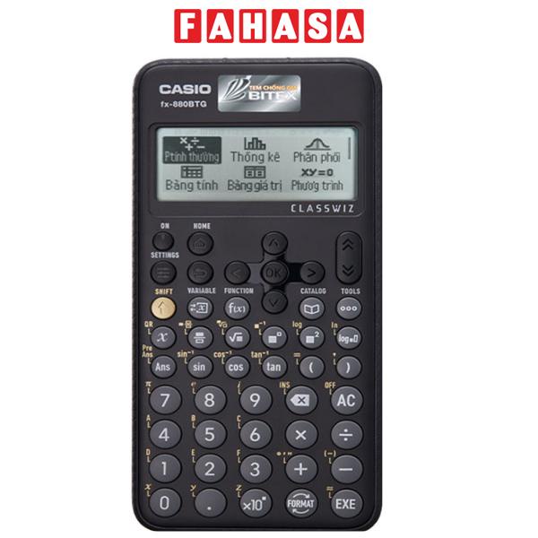 Ảnh Máy Tính CASIO FX-880BTG - Đủ 4 màu - Đen, xám, hồng, xanh biển 1