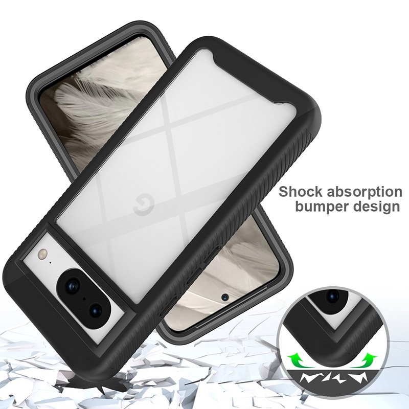 Ốp Điện Thoại hybrid Kiểu Áo Giáp Chống Sốc / Trầy Xước Cho google pixel 8 8 pro 7 7a 7 pro 6 6a 6 pro