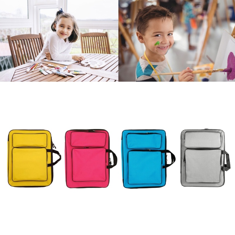 Mặt Trăng Chống Nước Nghệ Thuật Danh Mục Đầu Tư Mang Theo Túi A3 Sinh Viên Nghệ Thuật Làm Việc Danh Mục Đầu Tư Túi Tote