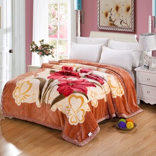 Chăn mền 2 lơp, nhung 2 lớp loại dày siêu ấm cotton mền mịn1,6m  bao đẹp cao cấp- NHẬP TẠI XƯỞNG