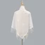 CORALTIDE Evening Prom Cape, Với tua rua Khăn choàng nữ nhiều màu, Phụ kiện đám cưới Khăn quàng cổ thời trang rỗng dành cho nữ