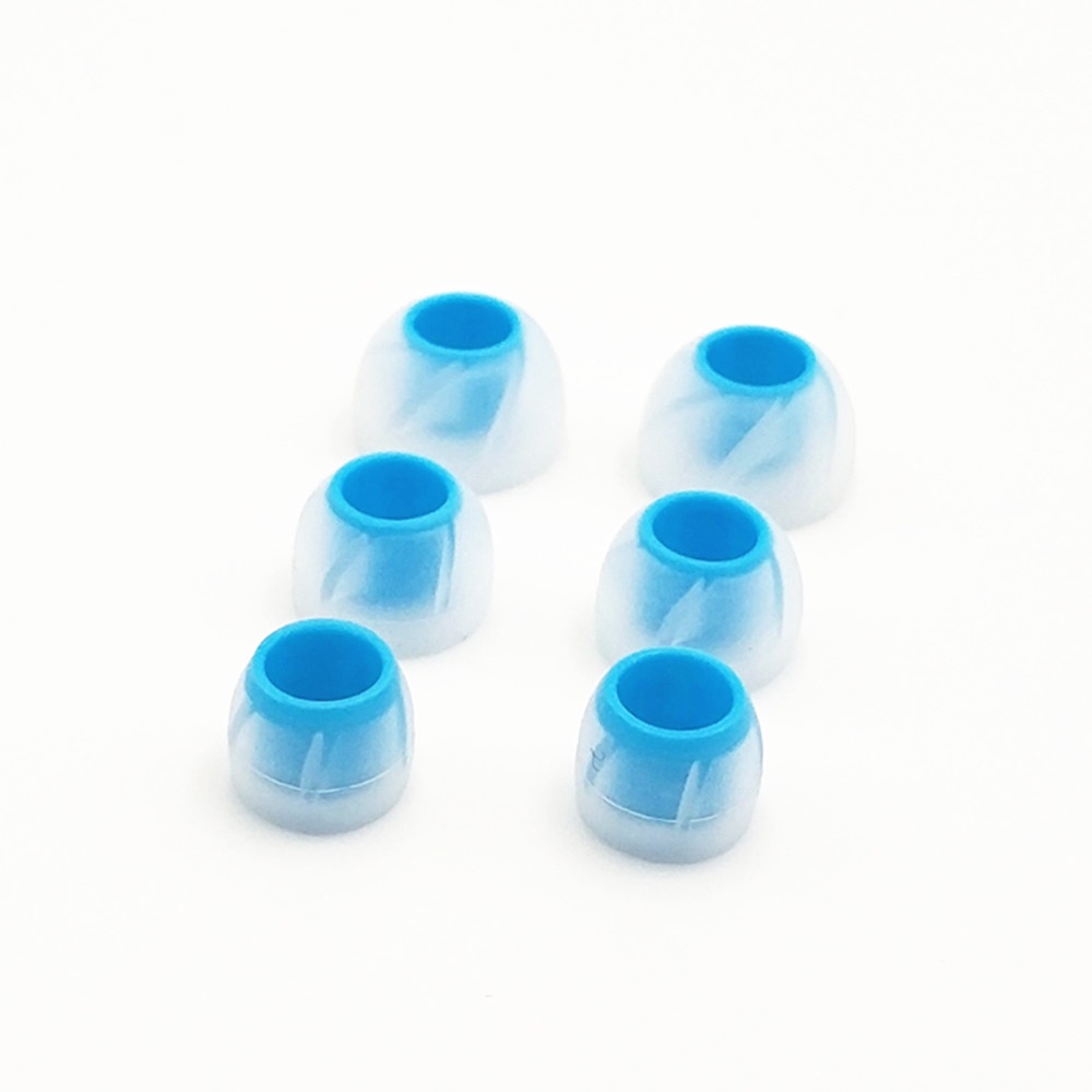 Kz Set 3 Cặp (6 Cặp) Bọc Tai Nghe Nhét Tai Bằng silicon Đặc Biệt Cho kz edx edc