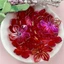 Set 20 Hạt Nhựa acrylic Hình Hoa Hướng Dương 22.8mm Làm Trang Sức diy