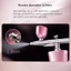 FAVORITEGOODS Sơn móng tay nghệ thuật Airbrush, Tranh xăm cầm tay phun oxy, Tranh bền Công cụ trang điểm bánh Máy nén khí phun sơn móng tay
