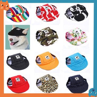Nón Lưỡi Trai Vải Canvas 12 Kiểu Cho Thú Cưng