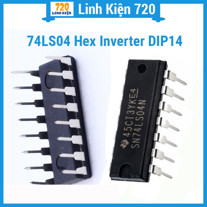 Sản phẩm 74LS04 Hex Inverter DIP14 | Shopee Việt Nam