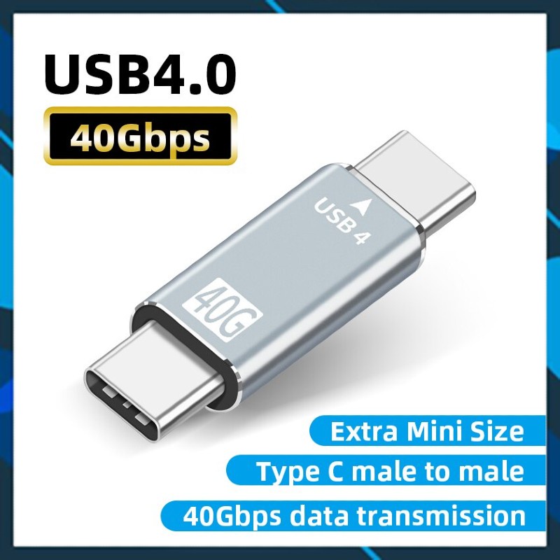 Đầu Nối Chữ U USB Type C 2 Đầu Đực Male To Male Sạc Và Dữ Liệu ...