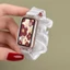 Ice Silk Co Giãn Scrunchie Dây Đeo Cho Samsung Galaxy Fit 3 Vòng Tay Thông Minh Slim Girl Loop Band Galaxy Fit 3 Đồng Hồ Đeo Tay