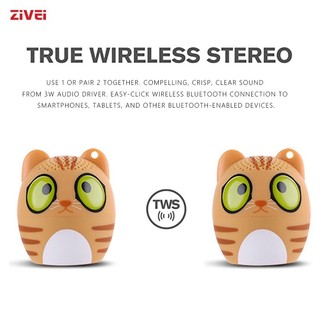 Zivei Loa bluetooth Không Dây Âm Thanh Siêu Trầm Chất Lượng Cao