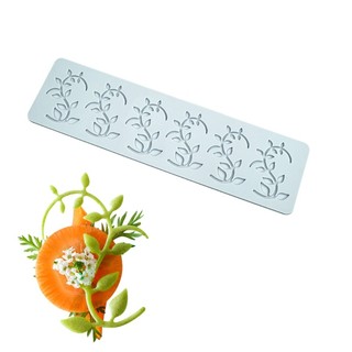 Comereally Khuôn Socola Bánh Ngọt Trang Trí Fondant Khuôn Bánh Chất Liệu Silicon Máy Nướng Đường Ren Thảm DIY Nướng Bánh Một