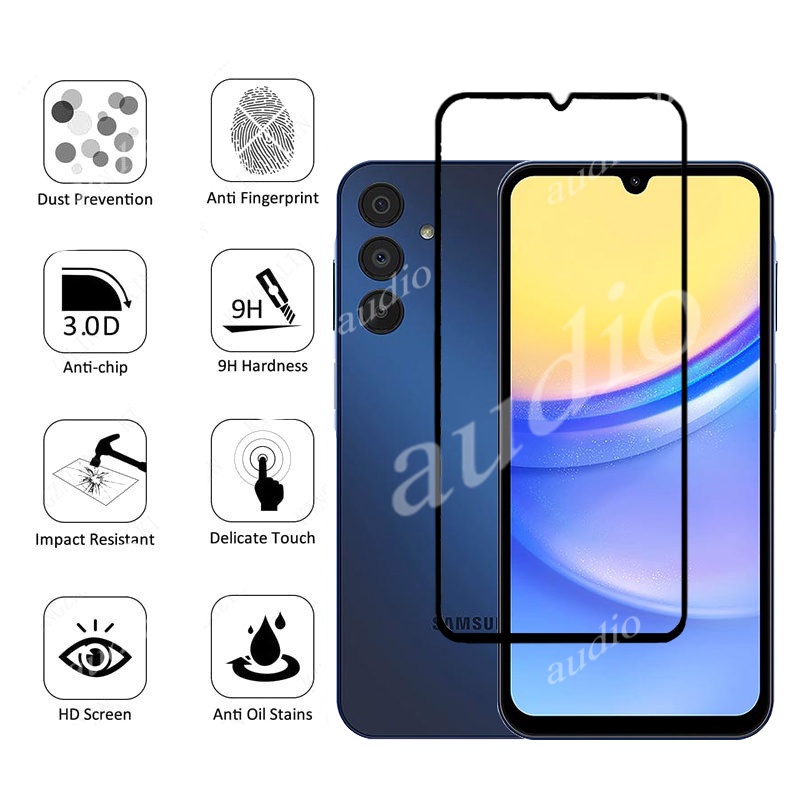 Kính Cường Lực 2 Trong 1 Bảo Vệ camera Cho samsung galaxy a15 a25 a35 a55 5g 4g 2023 samsung a 15 25 35 55 samsunga15 5g