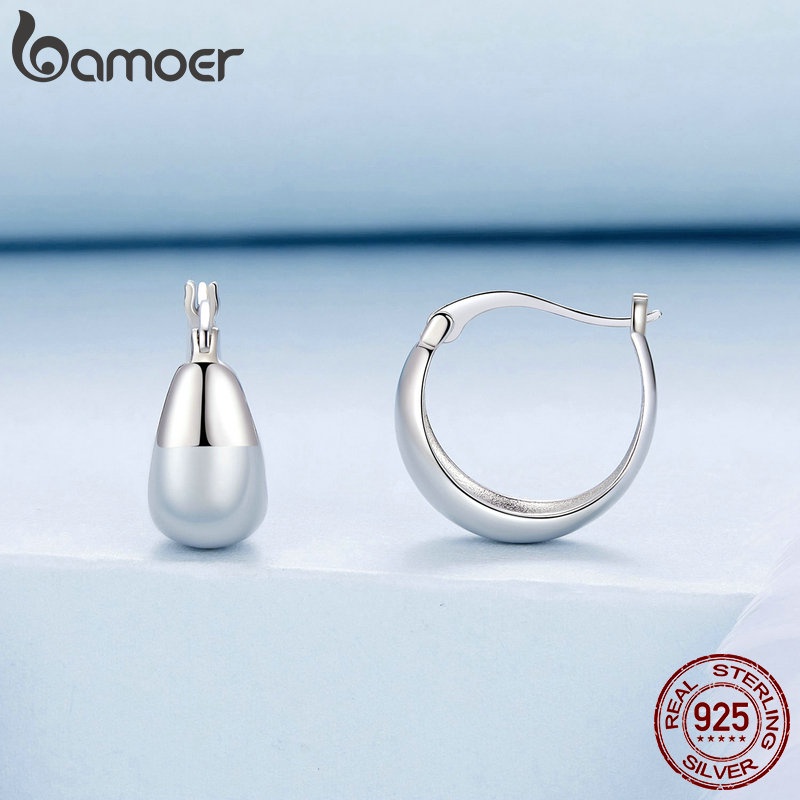 Bamoer Bông Tai Bạc 925 Thời Trang Nữ Tính