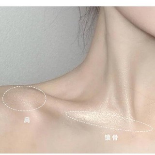 Phấn Bắt Sáng Tạo Khối Highlight Miss Beauty Nhũ Kim Tuyến Lấp Lánh Bảng Phấn Bắt Sáng Tự nhiên Lâu trôi Chống Nước 9g