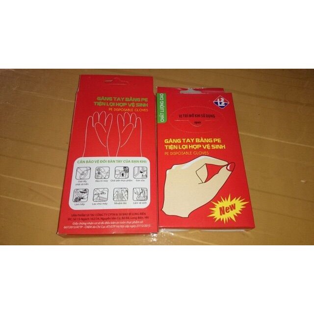Hộp 100c gang tay nilong loại dày đẹp [SHOP.MH]