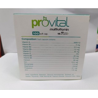 Provital Multivitamin - Bổ sung vi chất trong chế độ hằng ngày