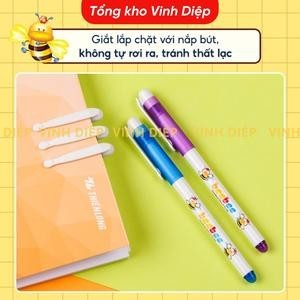 Hộp 10 Chiếc Bút bebe, Bút Dạ Kim Màu Tím Viết Êm, Màu Đẹp