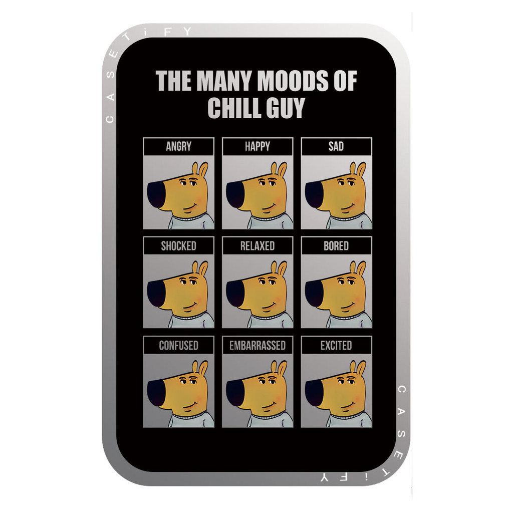 Chill Guy Snappy Cardholder Grip Stand Ring Holder SnappyTM Giá đỡ thẻ gương Tương thích từ tính