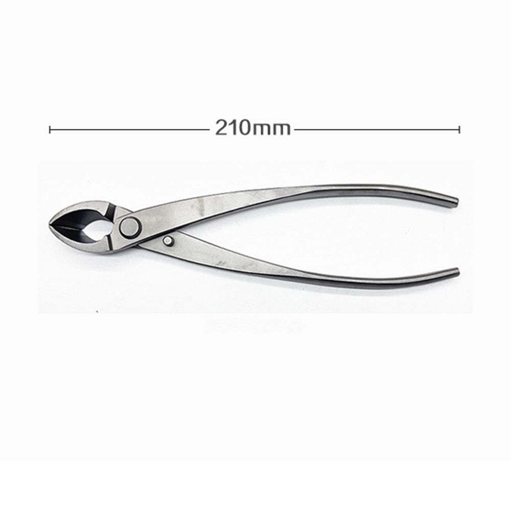 Máy cắt cảnh vườn PWSEND, Kéo cắt cành 210mm Kéo cây cảnh, Cắt tỉa cành hoa bằng thép Carbon Đa chức năng Kéo viền lõm làm vườn Dụng cụ trồng cây cảnh vườn