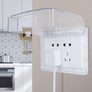 [COD] Hộp chống nước ổ cắm NEATDWELL, Vỏ bảo vệ công tắc nhựa loại 86, Đồ dùng ổ cắm điện Ổ cắm bảo vệ tự dính treo tường Phòng tắm