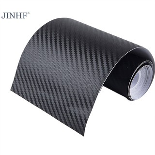 JINHF 3D Sợi Carbon Xe Dán Dán Bảo Vệ Cửa Bên Chống Băng Phim HOT