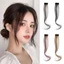 JUNYUE88US Nổ Giả, Kẹp Trong Phần Mở Rộng Tóc Tổng Hợp Nổ Tóc, Dài Vô Hình Xoăn Mặt Trước Dài Nổ